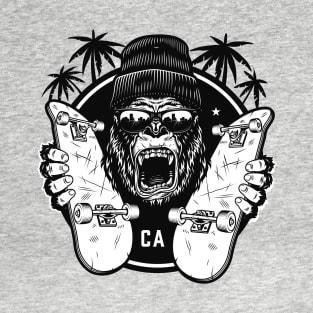 gorilla Skateboarding T-Shirt